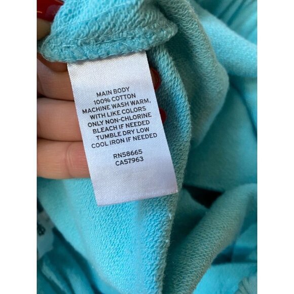 𝅺BP Nordstrom Teal Jersey Shorts Women's Sz Small Buckle Belt - Picture 6 of 7